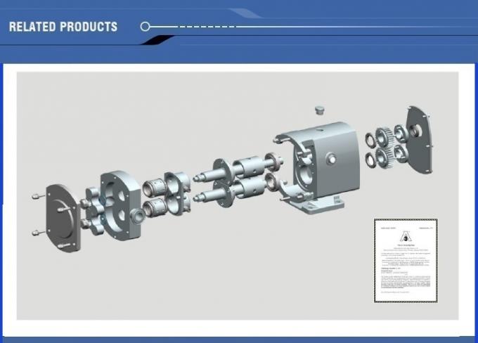 system valves fluid , Rotary Lobe Fluid Honney Pumps Control Purity High Pump