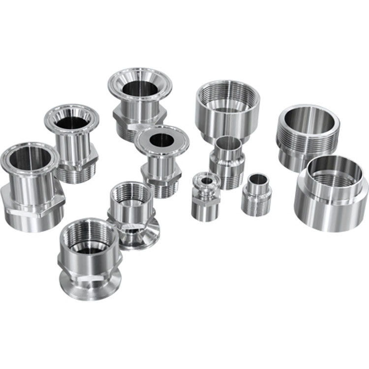 male connector Stainless Steel Sanitary Fittings Clamp Adaptor or