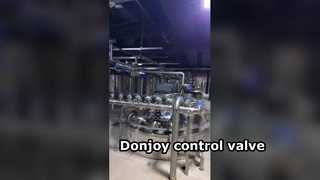 Donjoy control valve use customer factory