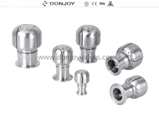 SS316L  DONJOY Rotary Tank Spray Ball With Pin Connection