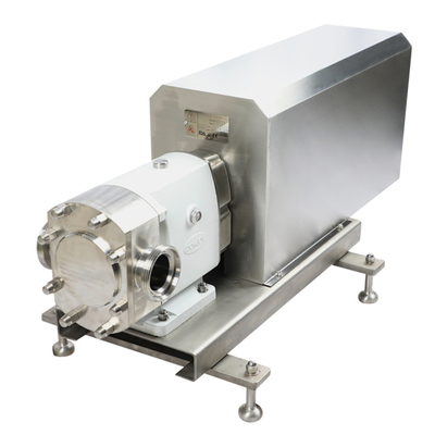 TUL-20 Purity Lobe Pump Transfer High Visocisty With Motor Cover