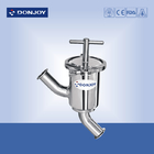 Y Type Sanitary Strainers Stainless Steel , SS316L Y Type Pipeline Filter