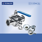 SS304, DN32 Clamped non-retention valve,ISO,SMS BPE Welded Connnection