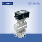 Pneumatic  three-way Ball Valve with intelligent positioner IL-TOP