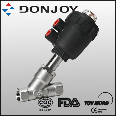1.5”Angle Seat Valve EPDM Seal Material For Water Treatment / Pharmacy