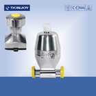 SS 316L Full Port Mini type Clamped  diaphragm valve wtih F top( One sensor to feedback the position)