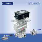 Pneumatic  three-way Ball Valve with intelligent positioner IL-TOP