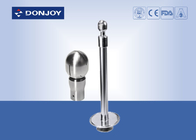 SS316L Sanitary  Stainless Steel Rotary CIP Spray Ball 2" Clamp round ball