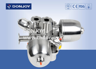 DONJOY sanitary multiport Pneumatic Sanitary Diaphragm Valve , multiport valve