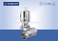 DN6 or 1/4" inch Sanitary Phamacial Valve with EPDM+PTFE Diaphragm for higher tempreture