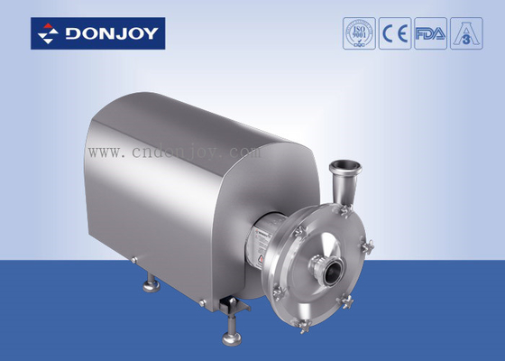 Sanitary Centrifugal High Purity Pumps Fit Cosmetic With Open Impeller