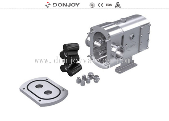 Movable Stainless Steel Pumps 2.5" Clamped Connection For Flow Regulating