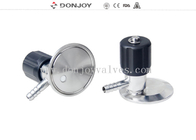 Concentric Sanitary Stainless Steel Sample Valve Polished