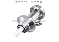 Sanitary 316L Aseptic Sampling Valves With DN10 Pipeline Connector