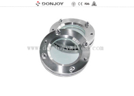 DN25 - DN150 Stainless Steel Sight Glass with tempered glass for medium conveying