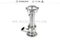 DONJOY Pneumatic internal open Tank  Bottom Valve with clamp connection