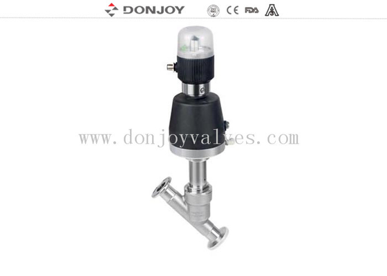 Double Acting Pneumatic 2/2 Way DC2V Angle Body Valve