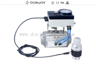 DC 24V Power intelligent valve positioner with pneumatic actuator and feedback unit split type for valve control