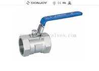 One Peice Sanitary Ball valve With  Female Thread Connection