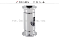 SS316L / 1.4404 sanitary tubular sight glass with clamped connection 1/2&quot; to DN10