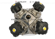 316L DONJOY  Multiport phamacy Diaphragm Valve with 54A Type