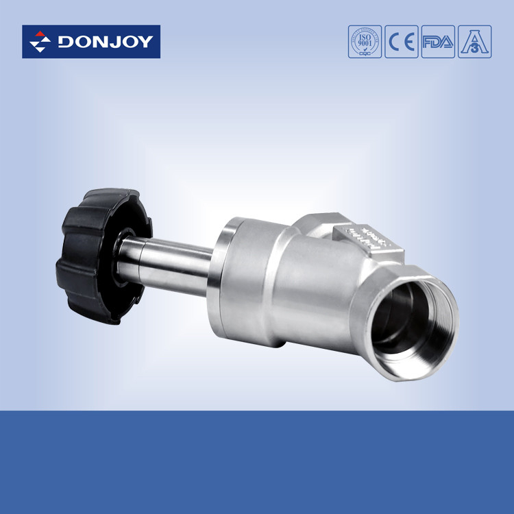 Donjoy Plastic Manual angle seat valves with BSP Thread end