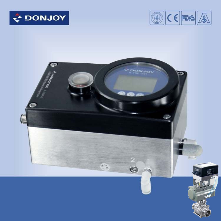 Pneumatic valve positioner  0 / 4-20mA,IL-Top-S Controller, Aluminum Actuator Controller