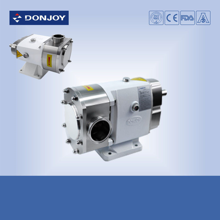 Vertical sanitary rotary lobe  Pump with 2