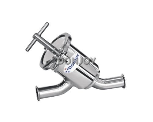 Y Type Sanitary Strainers Stainless Steel , SS316L Y Type Pipeline Filter