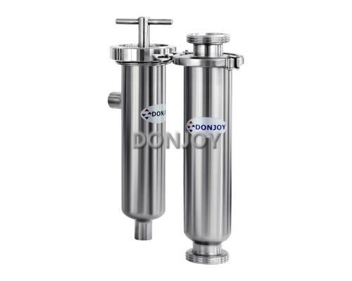 304 / 316 Stainless Steel Straight Filter , 1 Inch - 4 Inch Inline Water Filter