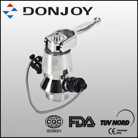 Automaitc return handle Aspetic Sampling Valve with welded Connection