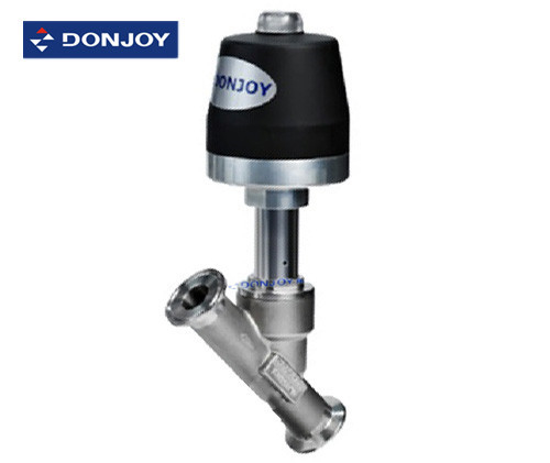 DN50  SS316L Pnuematic Angle Seat  Valve with IL TOP for regulating