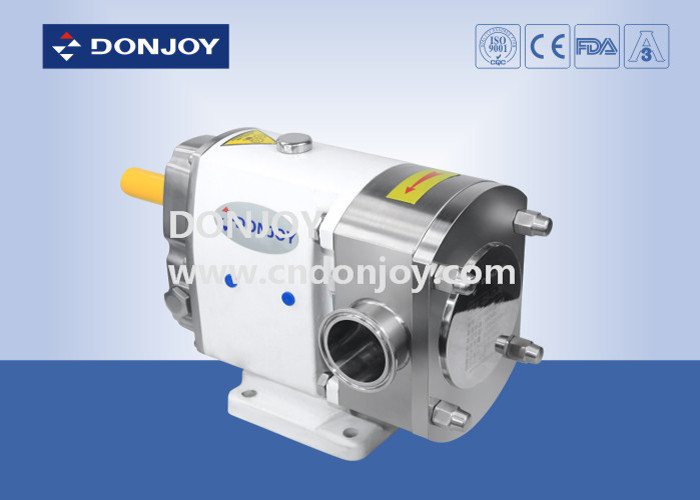 SS316L stainless steel TUL-20 rotary lobe pump for regulating syrup candy chocolate pharmacy