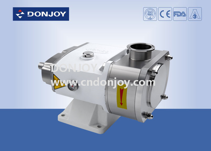 Vertical sanitary rotary lobe  Pump with 2