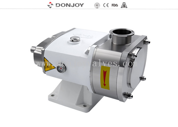 TUL-23 High Purity  lobe rotary pump with servo motor for transfer  chocolate with 1.5