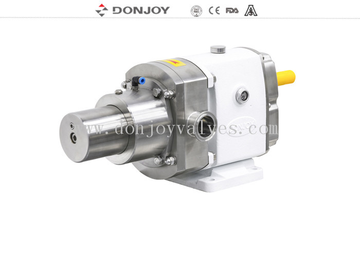 TUL-55 Positive rotary lobe Pump With Motor For Tomato Sauce Transfer