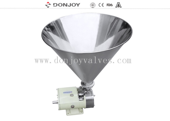 Vertical sanitary rotary lobe  Pump with 2