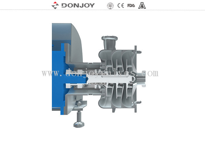 SS316L  Multi Stage Open Impeller Centrifugal Pump With 100 Meter Head