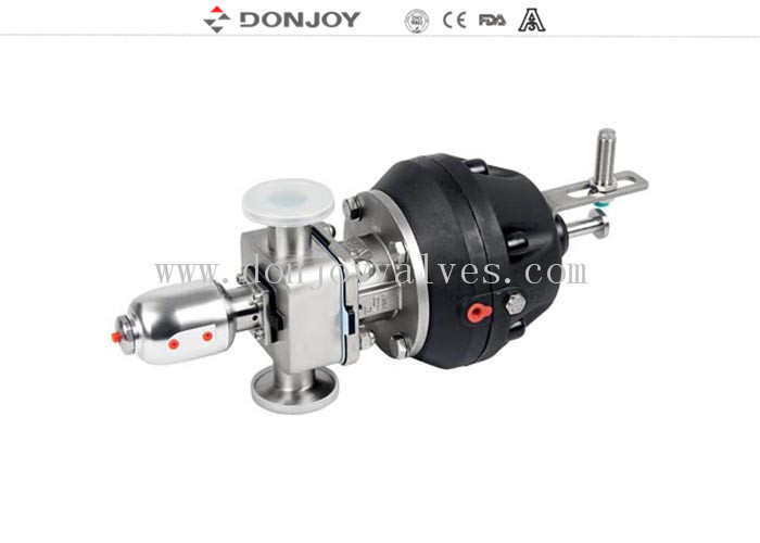SS316 Stainless steel Pneumatic Multi Diaphragm Valve with control top/Sensor