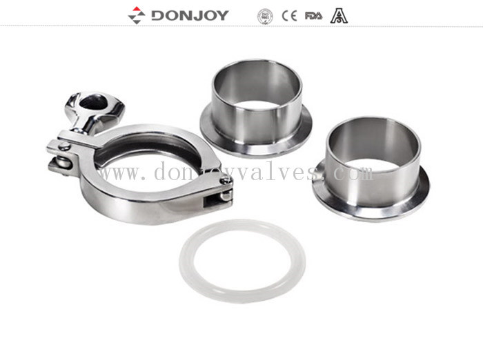 SS304 Stainless Steel Sanitary Fittings Nut for Heavy duty Single Pin Clamp Wing / A / B / C / D Type