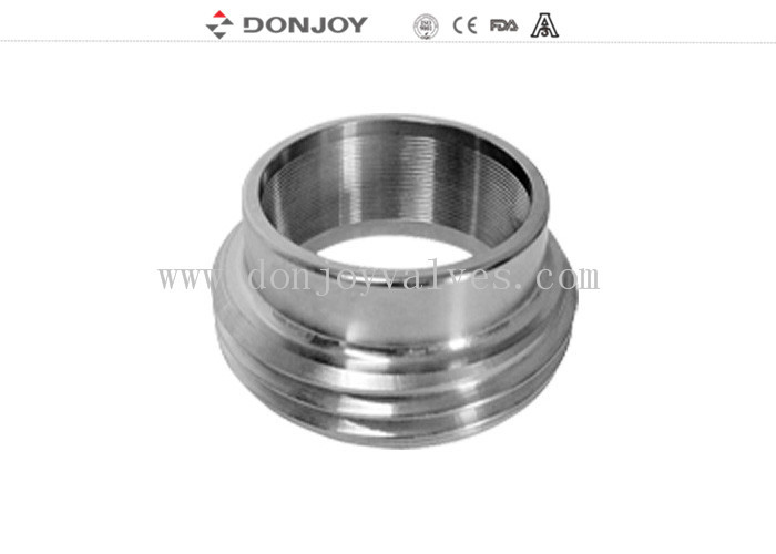 Sanitary SUS 304 316L Stainless Steel Sanitary Fittings Male Union Liner RJT Hex Nut