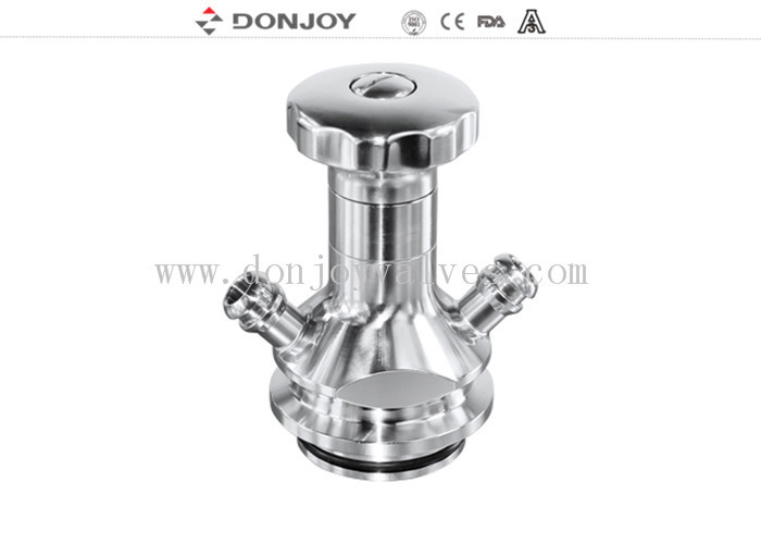 Automaitc return handle Aspetic Sampling Valve with welded Connection