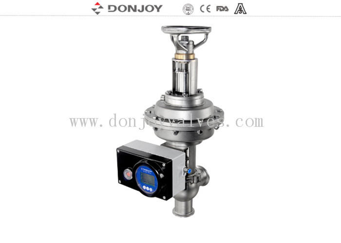 1'' - 4'' diaphragm Reversing Seat Valve with pneumatic and manual integrated