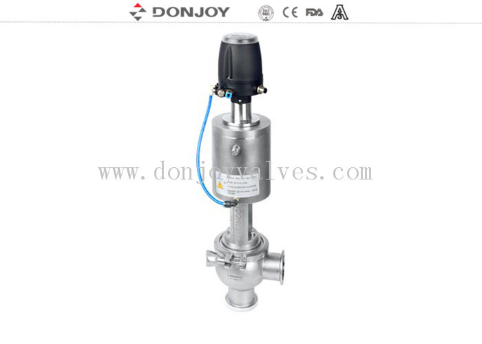 SS 304 3 Inch Aseptic Pneumatic Reversing Regulating Valve with Single Seat EPDM Gakset