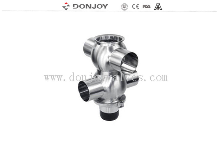 Donjoy Sanitary Reversing Seat Valve Typical Mixing Proof Valve 316L Material