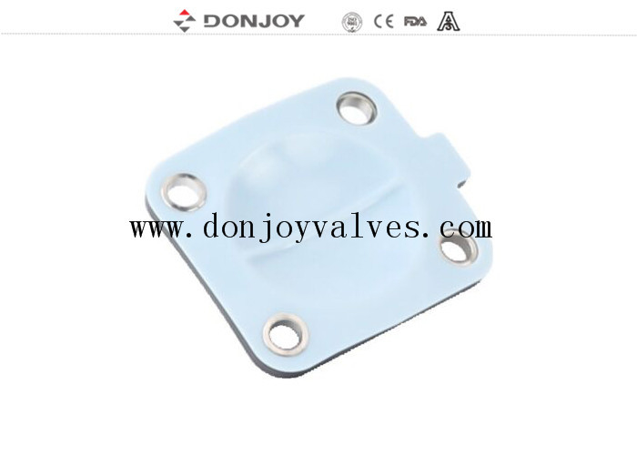 Sanitary Silicone Diaphragm Valve Resistant for Food, Beverage, and Pharmaceutical Industries