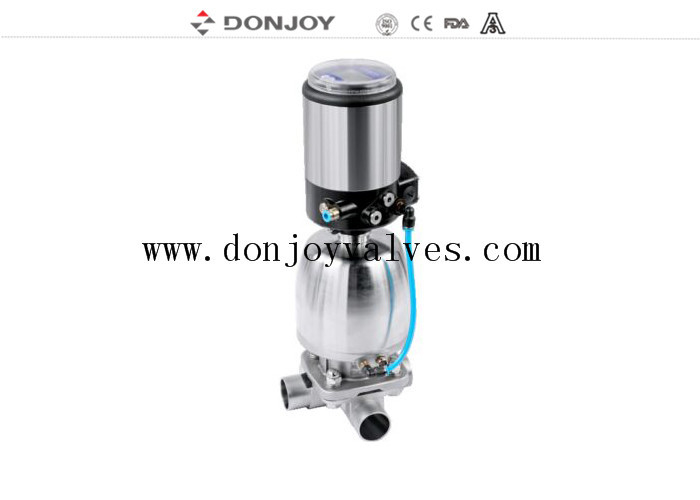 Donjoy T type 3 Way Diaphragm Valve  for phamcy