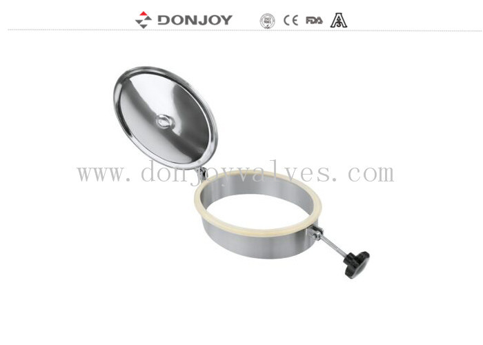 DONJOY SS304 Elliptical Man Hole Cover With 100mm Height For Beer Tank