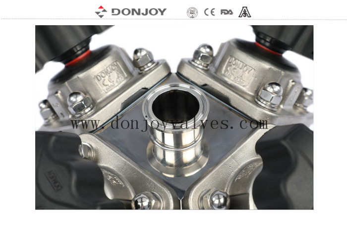 Multiport Diaphragm Flow Control Valve 54A Type With SF1 Polished