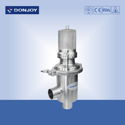 1.5"  SS304 manual quickly Pressure Safety Valve , over flow valve Clamped